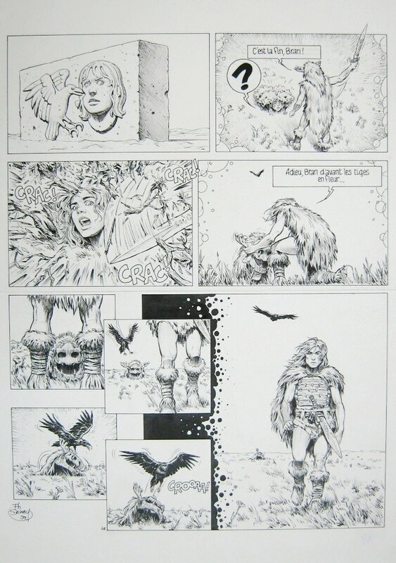 Bran by Philippe Delaby, Jean-Luc Vernal - Comic Strip
