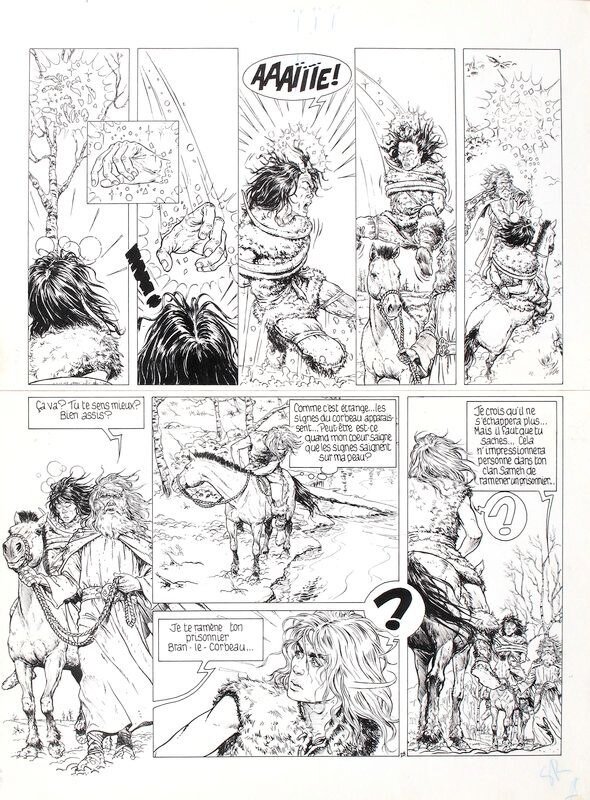 Bran by Philippe Delaby, Jean-Luc Vernal - Comic Strip