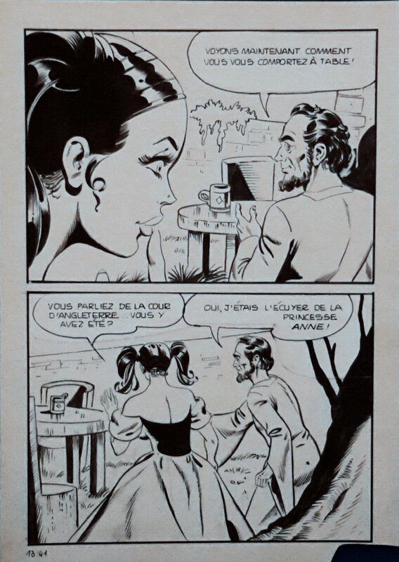 Maghella #13 P41 by Dino Leonetti - Comic Strip