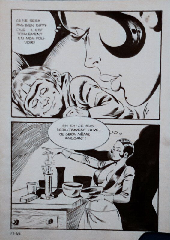 Maghella #13 P45 by Dino Leonetti - Comic Strip