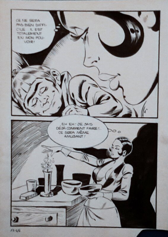 Maghella #13 P45 par Dino Leonetti - Planche originale