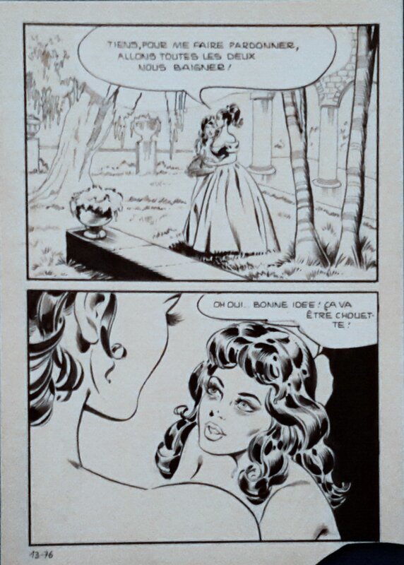 Maghella #13 P76 par Dino Leonetti - Planche originale