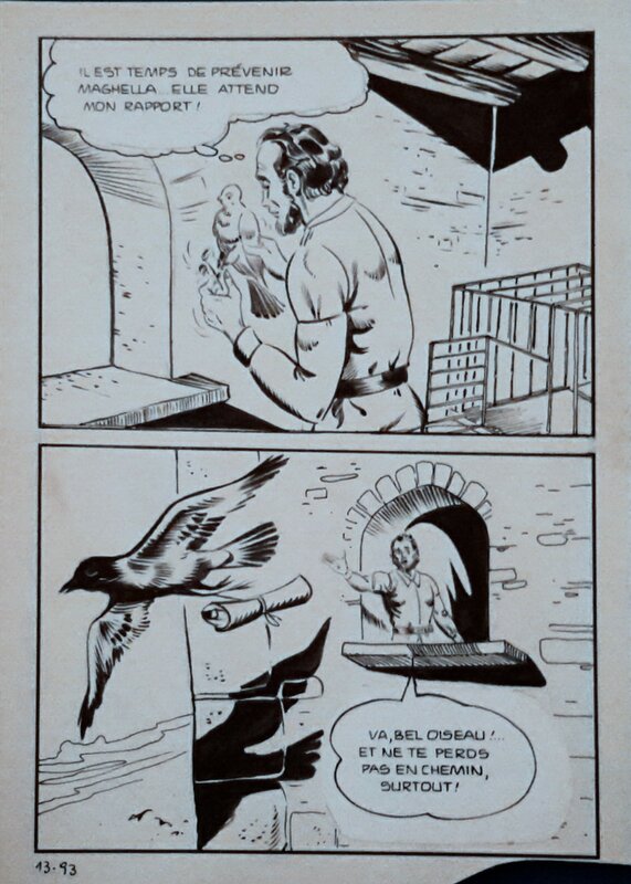 Maghella #13 P93 by Dino Leonetti - Comic Strip