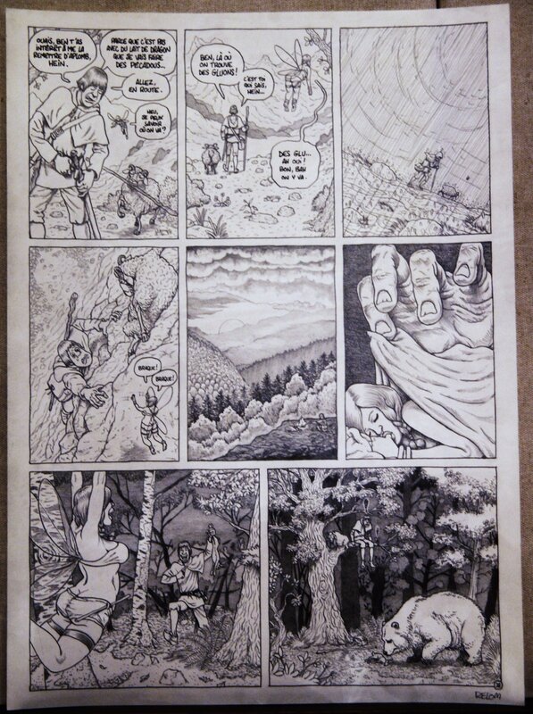 Relom, Traquemage dans les bois planche 38 ... hilarante histoire d'heroic féetaysie - Comic Strip