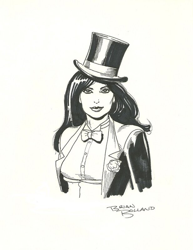 Brian Bolland Zatanna - Illustration originale