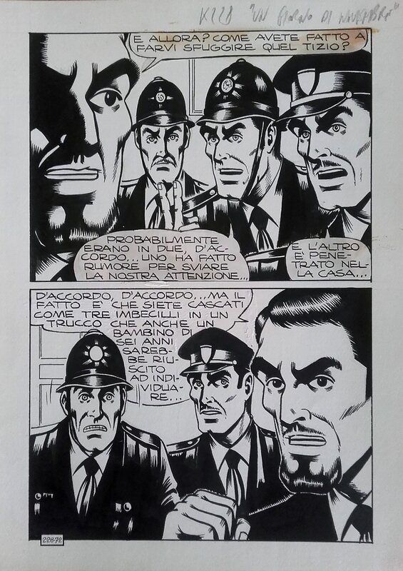 Giovanni Romanini - Kriminal #228 - Un giorno di Novembre #2 - Comic Strip