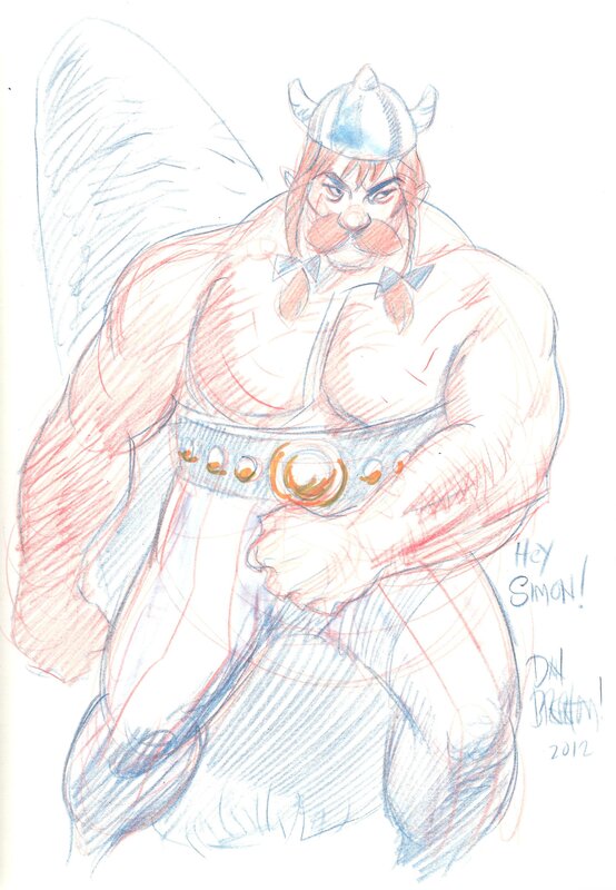 Dan Brereton Obelix - Sketch