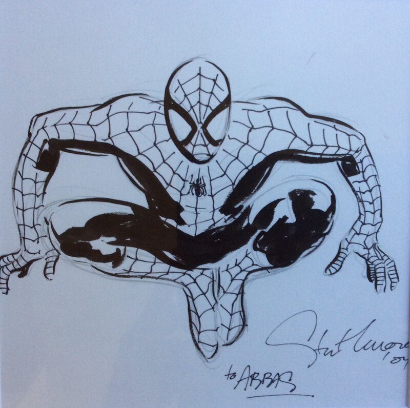 Spiderman par Stuart Immonen - Dédicace