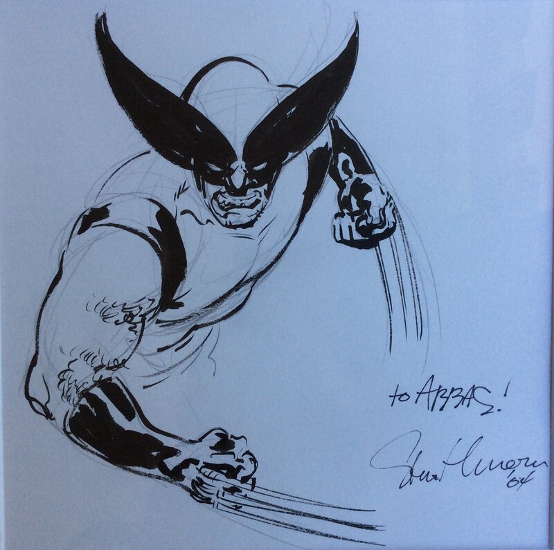 Wolverine par Stuart Immonen - Dédicace