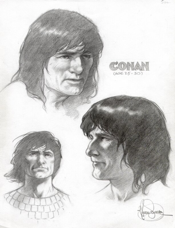 Mark Schultz Conan - Œuvre originale