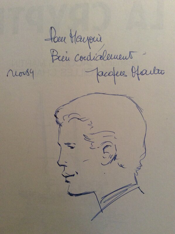 Lefranc by Jacques Martin - Sketch
