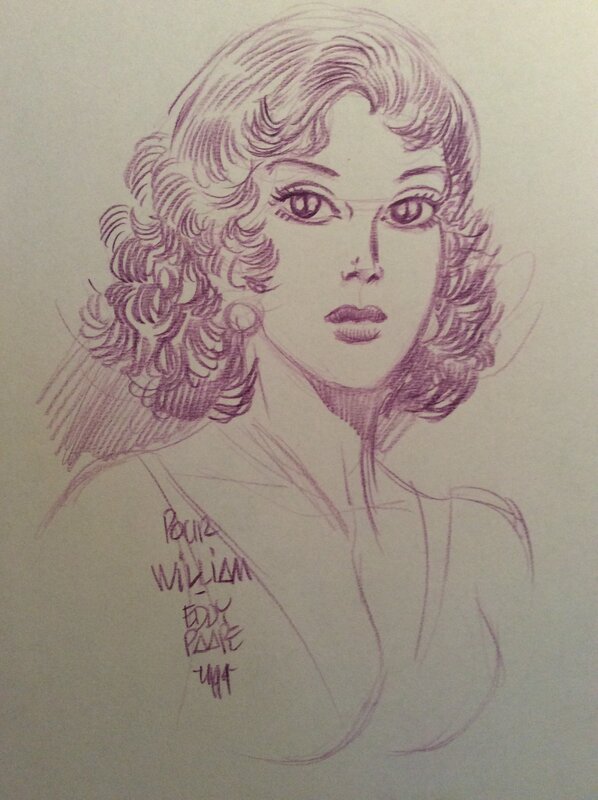 Luc Orient by Eddy Paape - Sketch