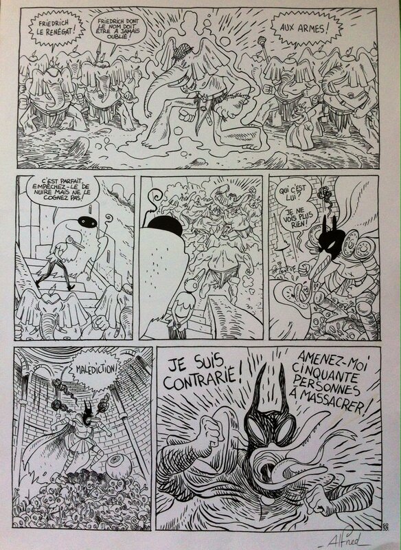 Alfred, Donjon Crespuscule T110 - Comic Strip