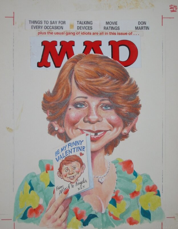 Harry North, Mad Magazine (UK edition #274) - Original Cover