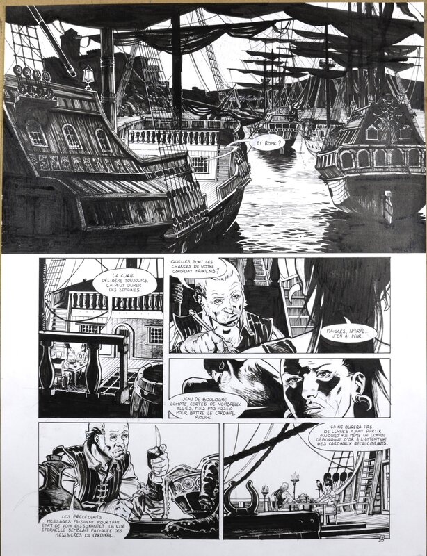 Horacio T3 Page 12 par Nicolas Siner - Planche originale