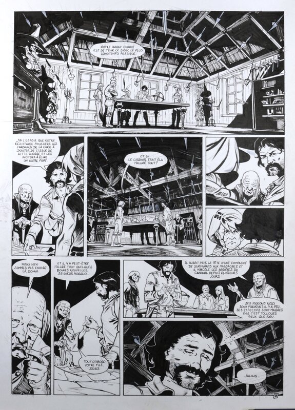 Horacio T3 Page 16 par Nicolas Siner - Planche originale