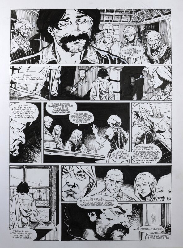 Horacio T3 Page 17 par Nicolas Siner - Planche originale