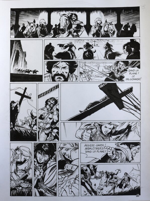 Horacio T3 Page 26 par Nicolas Siner - Planche originale