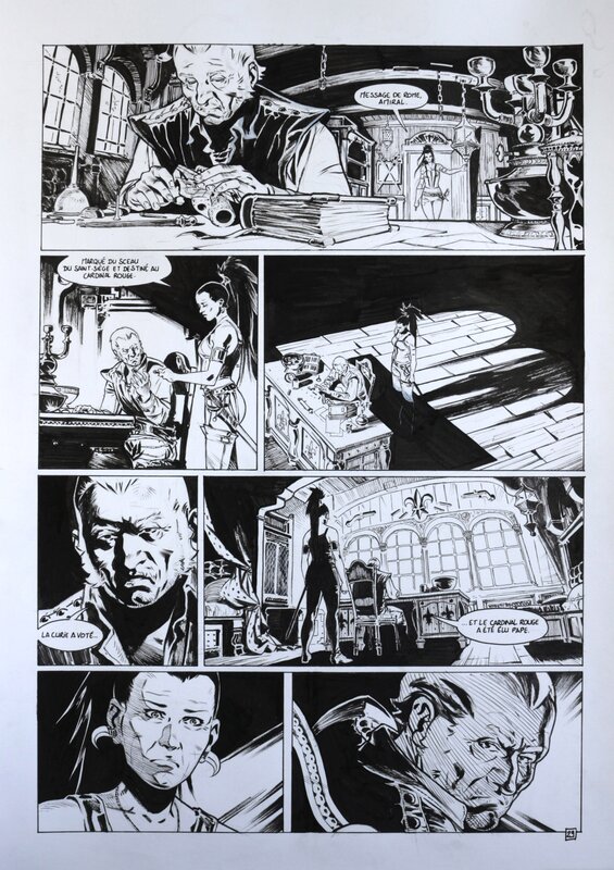 Horacio T3 Page 29 par Nicolas Siner - Planche originale