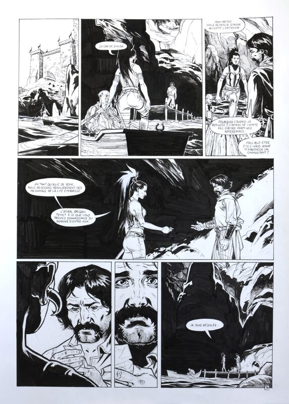 Horacio T3 Page 34 par Nicolas Siner - Planche originale