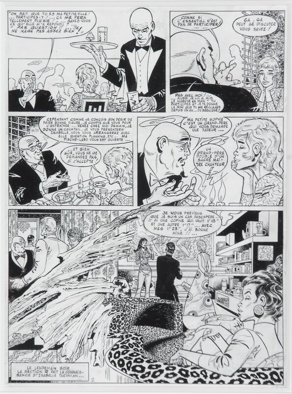 Raymond Reding, Section R - Le sophar de Sophie - page 28 (planche 2) - Comic Strip