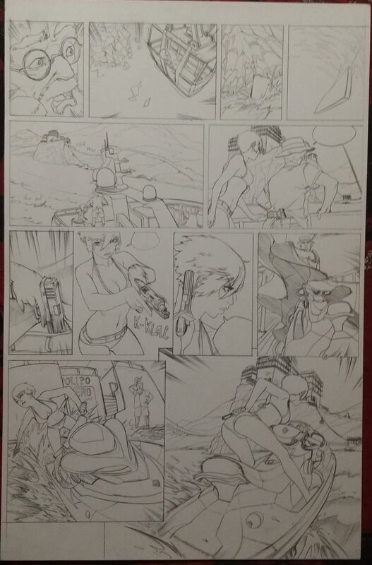 Pierre-Mony Chan, Cross fire - T2 - Planche 31 - Comic Strip