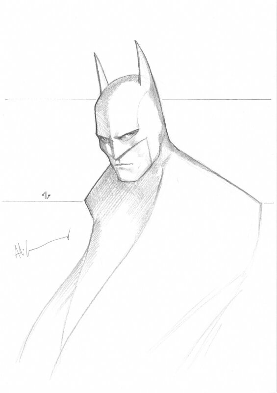 Adi Granov Batman - Sketch