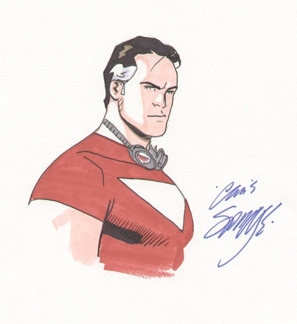 Chris Sprouse Tom Strong - Sketch