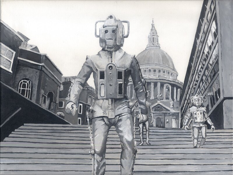 Enners, Doctor Who - Cybermen take London (2015) - Original Illustration