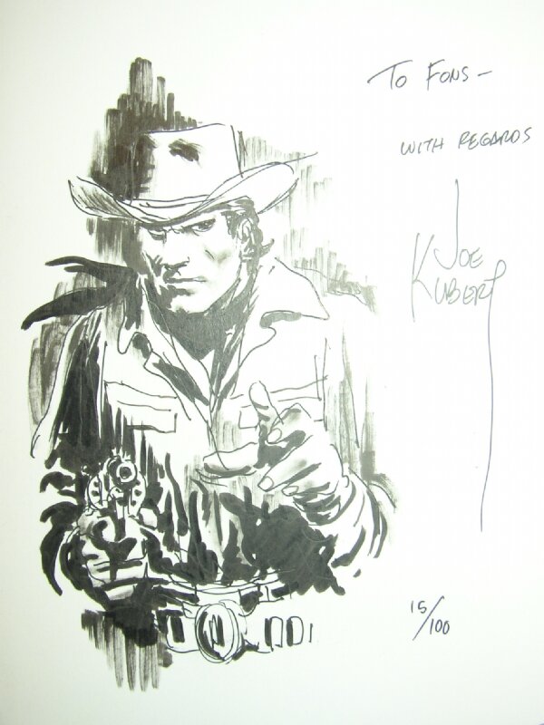 Joe Kubert Tex - Sketch