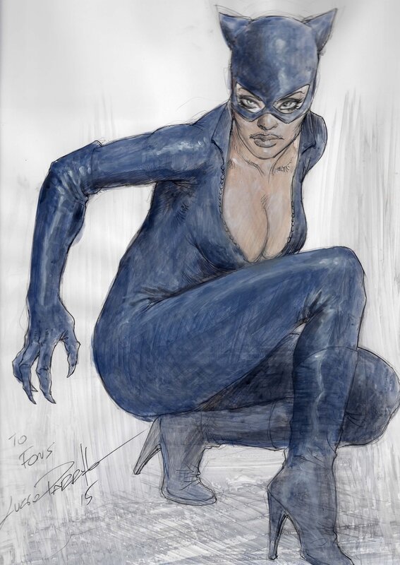 Lucio Pariillo, Lucio Parillo Catwoman - Dédicace