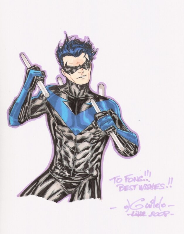 Guile Nightwing - Sketch