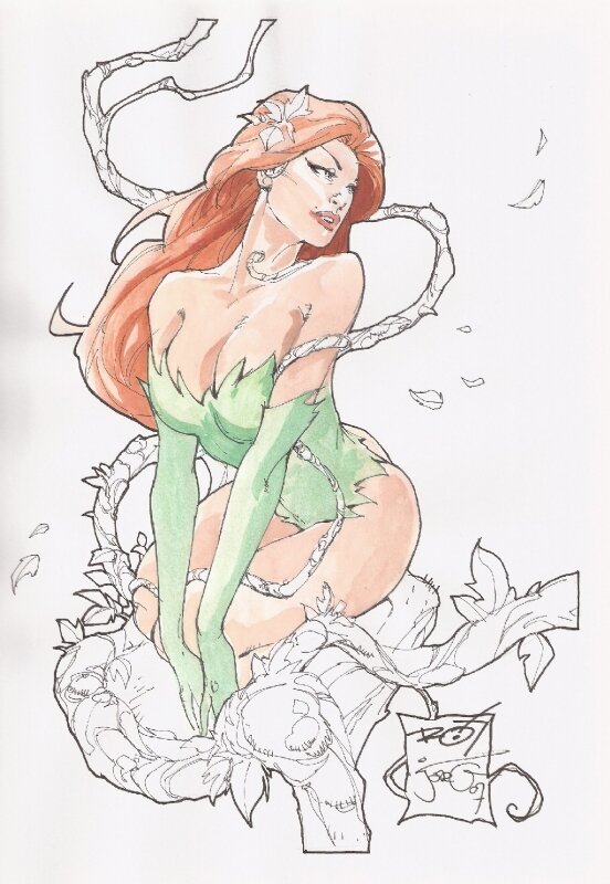Romano Molenaar Poison Ivy - Sketch
