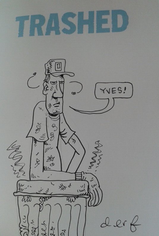 Trashed by Derf Backderf - Sketch