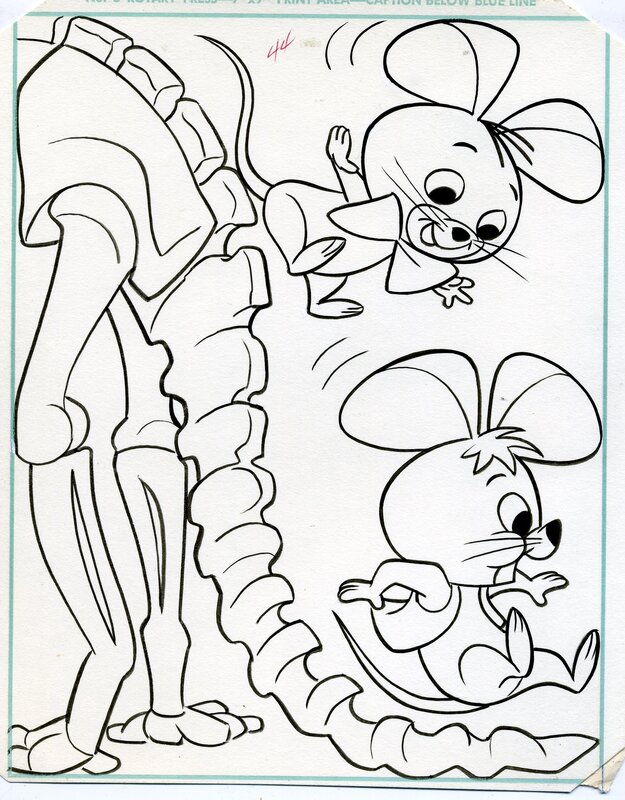 Pixie & DIXIE par John CAREY - Illustration originale