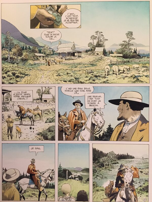 W.e.s.t Tome 6 planche 7 par Christian Rossi - Comic Strip