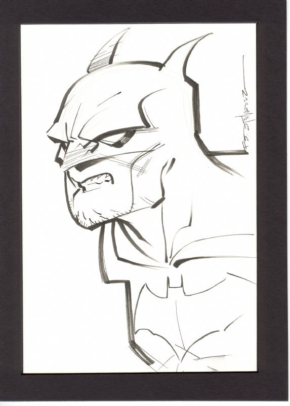 Brian Stelfreeze Batman - Original Illustration