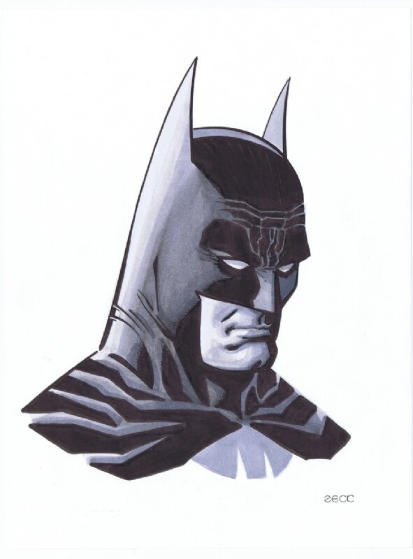 Mike Zeck Batman - Original Illustration