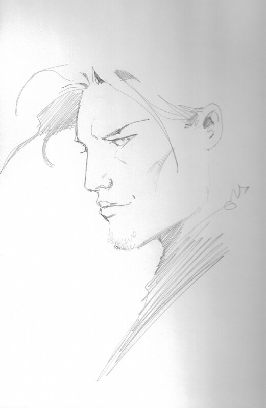 Philippe Xavier dedicace - Sketch
