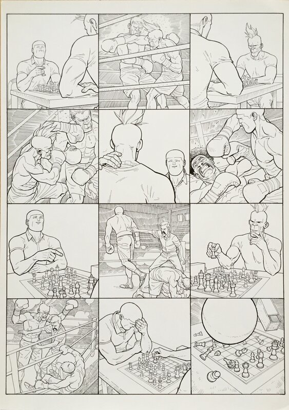 Marcial Toledano, José Manuel Robledo Tiedra, KEN GAMES T3 - Ciseaux - planche 7 - Comic Strip