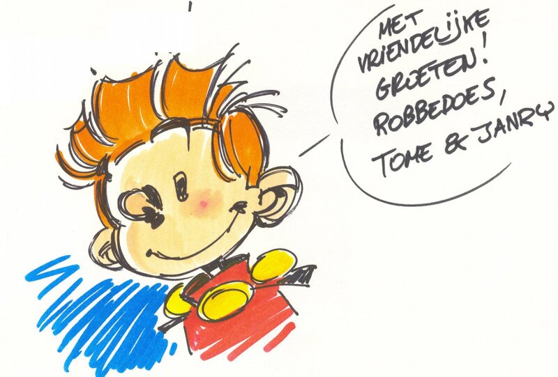 Tome et Janry Spirou - Sketch
