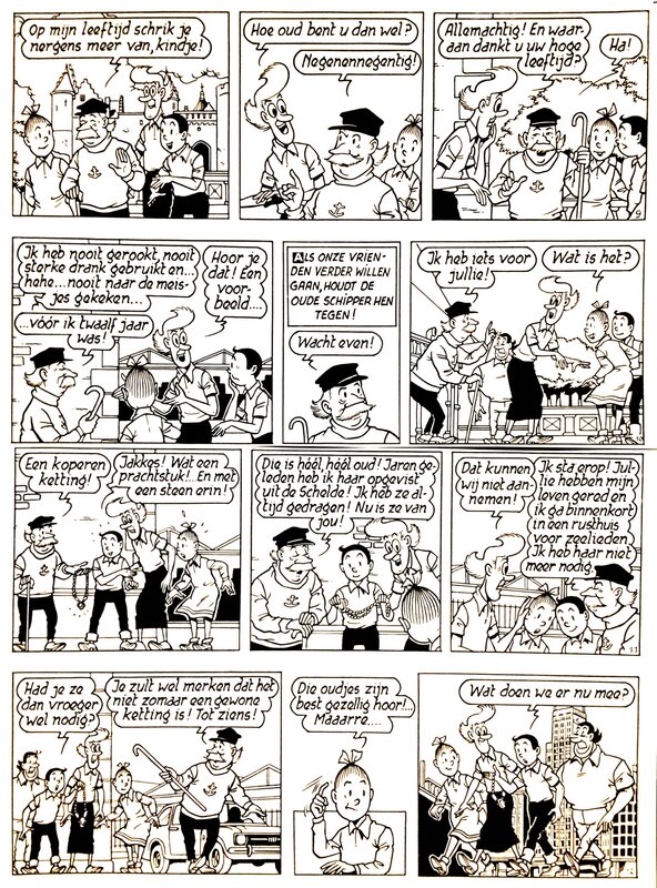 Willy Vandersteen, Paul Geerts, Suske en Wiske - Bob et Bobette - Comic Strip