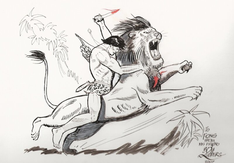 Bob Lubbers Tarzan - Illustration originale
