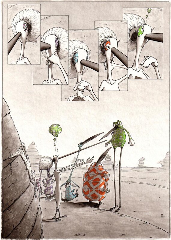Birdy's, page 49 par Nolwenn Guégan - Planche originale