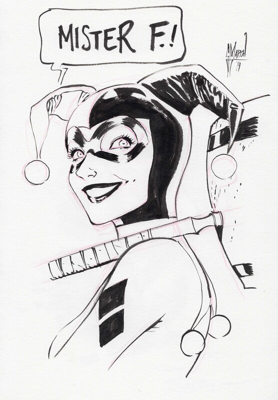 Guillem March Harley Quinn - Sketch