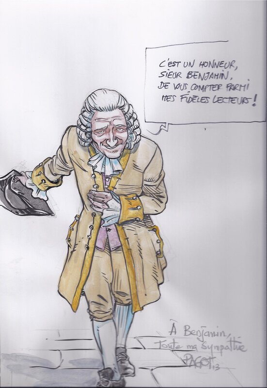 Didier Pagot, Le complot de Fernet-Voltaire - Dédicace