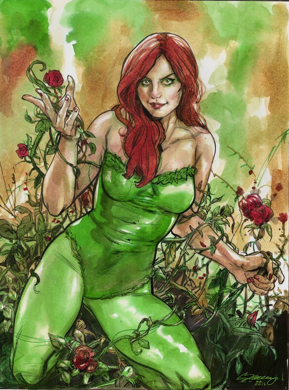 Ryan Kelly Poison Ivy - Illustration originale