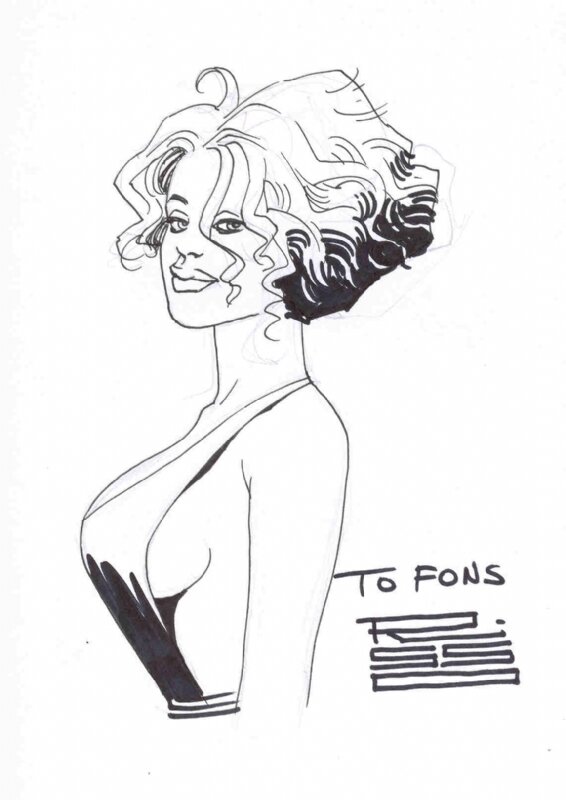 Eduardo Risso dedicace - Sketch