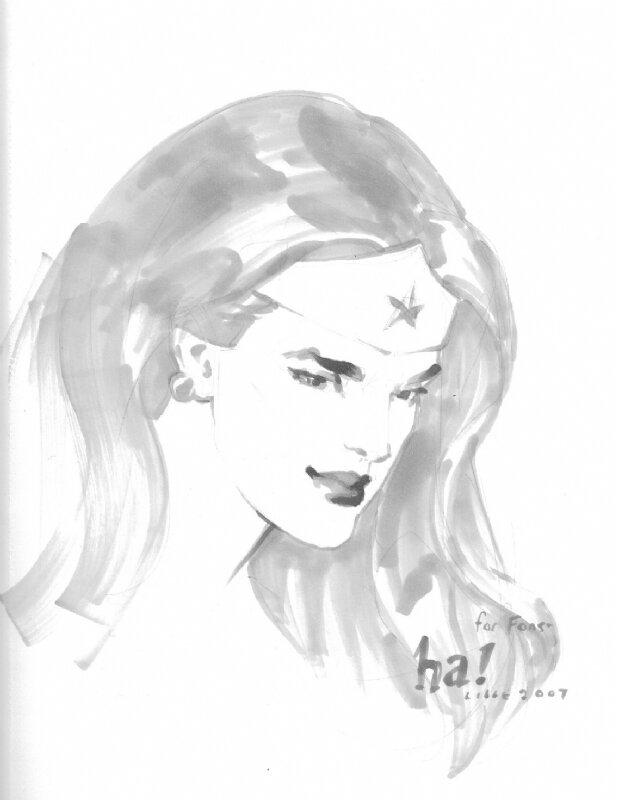 Gene Ha Wonder Woman - Sketch