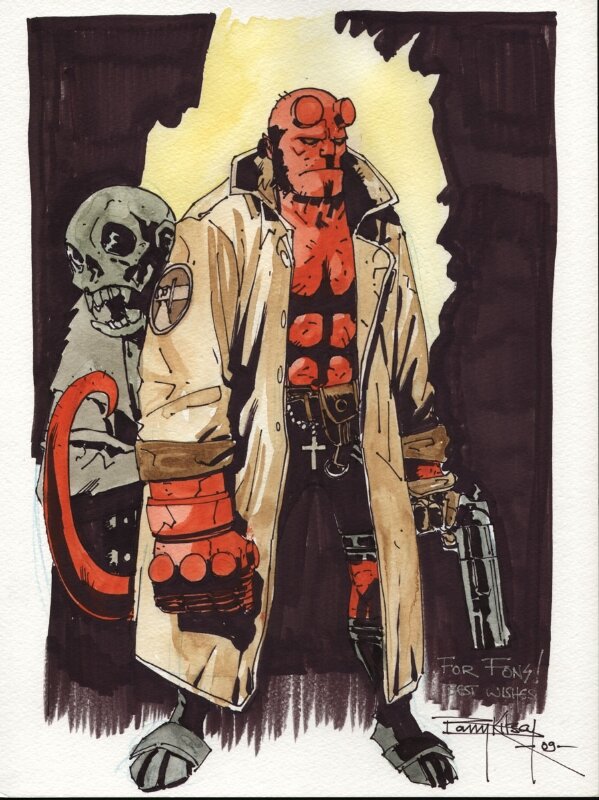 Barry Kitson Hellboy - Dédicace